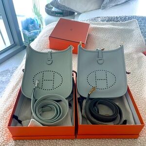 Selling these gorgeous BNIB full set HERMES Evelyn TPM 16